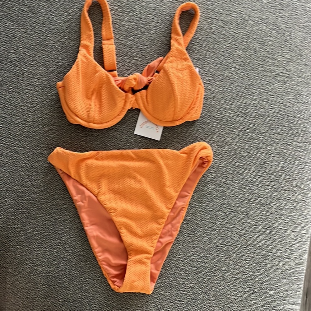 Dippin' Daisy's Orange Bikini Set